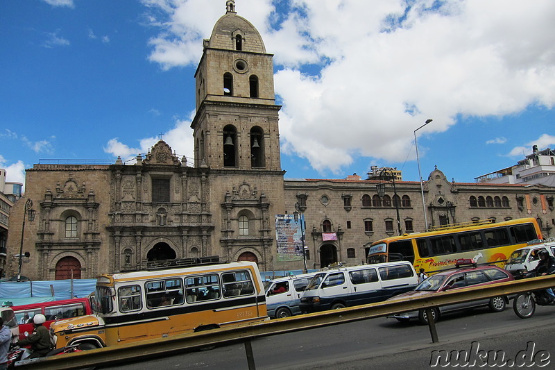 Iglesia de San Francisco in La Paz, Bolivien