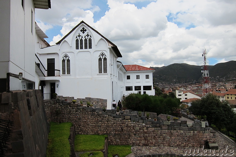 Iglesia de Santo Domingo mit Qorikancha, Cusco, Peru