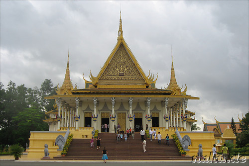 Im Koenigspalast - Royal Palace in Phnom Penh, Kambodscha