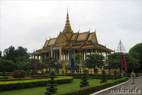 Im Koenigspalast - Royal Palace in Phnom Penh, Kambodscha
