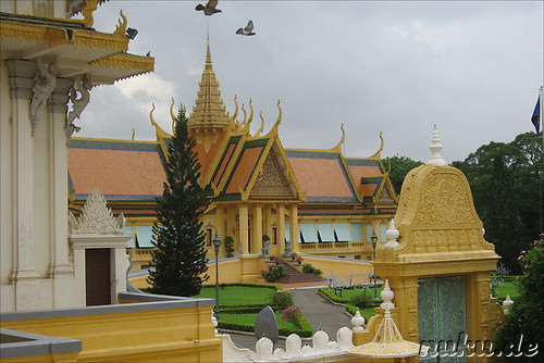 Im Koenigspalast - Royal Palace in Phnom Penh, Kambodscha