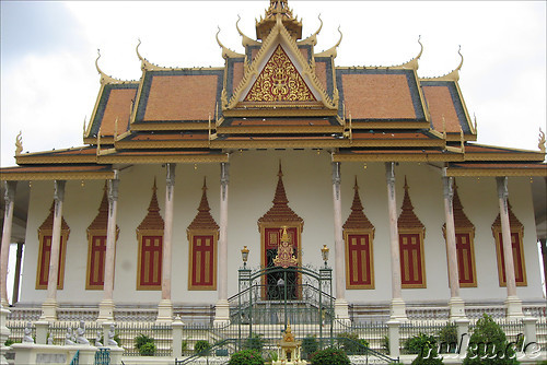 Im Koenigspalast - Royal Palace in Phnom Penh, Kambodscha