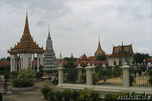 Im Koenigspalast - Royal Palace in Phnom Penh, Kambodscha