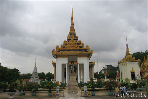 Im Koenigspalast - Royal Palace in Phnom Penh, Kambodscha