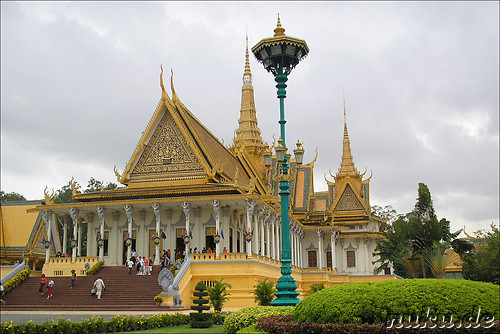 Im Koenigspalast - Royal Palace in Phnom Penh, Kambodscha
