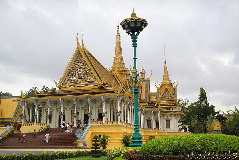 Im Königspalast - Royal Palace in Phnom Penh, Kambodscha