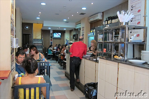 Imbissbude Parrilla al Carbon in Buenos Aires, Argentinien