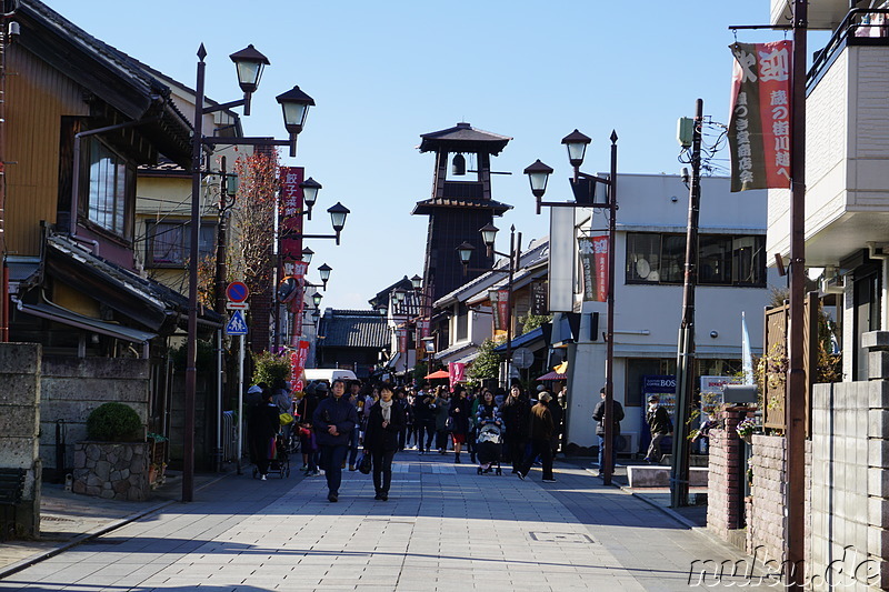 In der Altstadt von Kawagoe, Japan