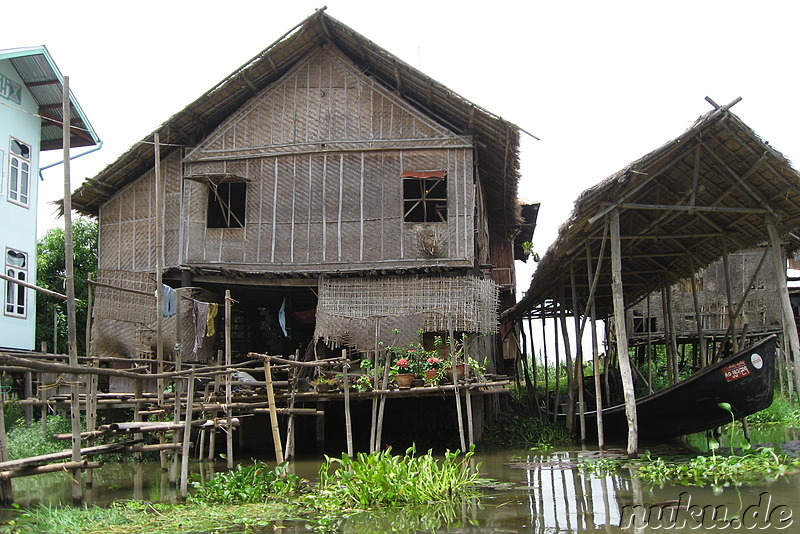 In Phaw Khone Stilthouse Village, Inle Lake, Myanmar