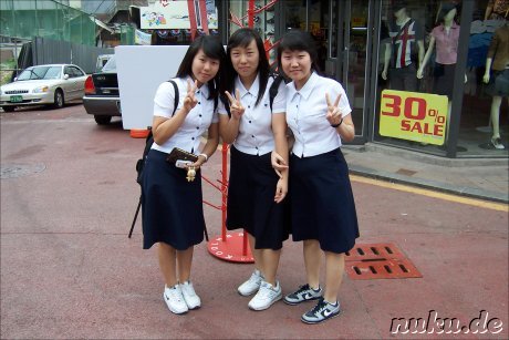 Incheon High School Girls in Uniform