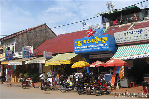 Innenstadt von Siem Reap, Kambodscha