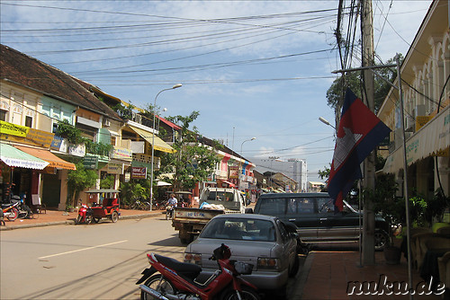 Innenstadt von Siem Reap, Kambodscha