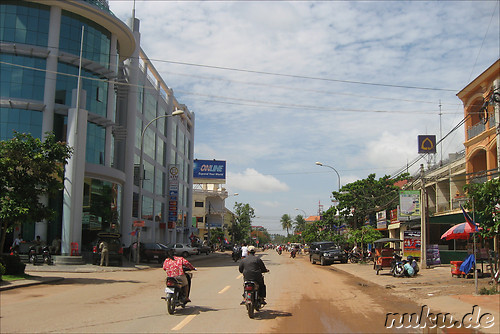 Innenstadt von Siem Reap, Kambodscha