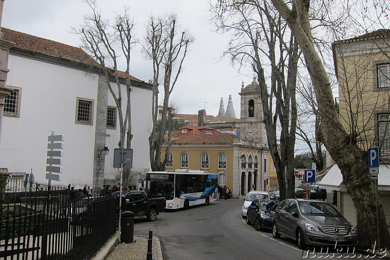 Innenstadt von Sintra, Portugal