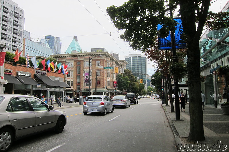 Innenstadt von Vancouver, Kanada