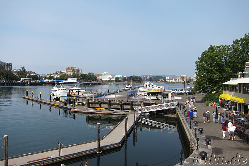 James Bay in Victoria auf Vancouver Island, Kanada