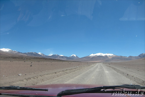 Jeeptour durch die Wueste in Uyuni, Bolivien