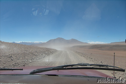 Jeeptour durch die Wueste in Uyuni, Bolivien