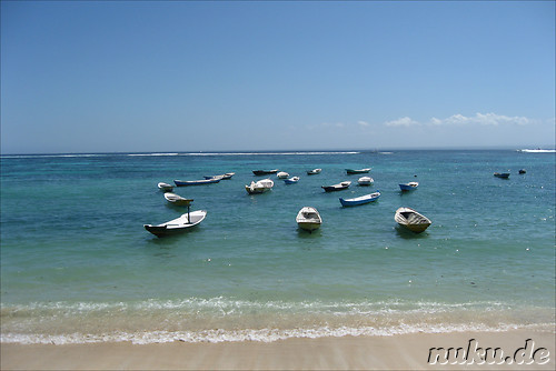 Jungutbatu und Pantai Selegimpak Straende auf Nusa Lembongan, Indonesien