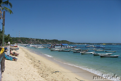 Jungutbatu und Pantai Selegimpak Straende auf Nusa Lembongan, Indonesien