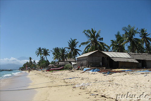 Jungutbatu und Pantai Selegimpak Straende auf Nusa Lembongan, Indonesien