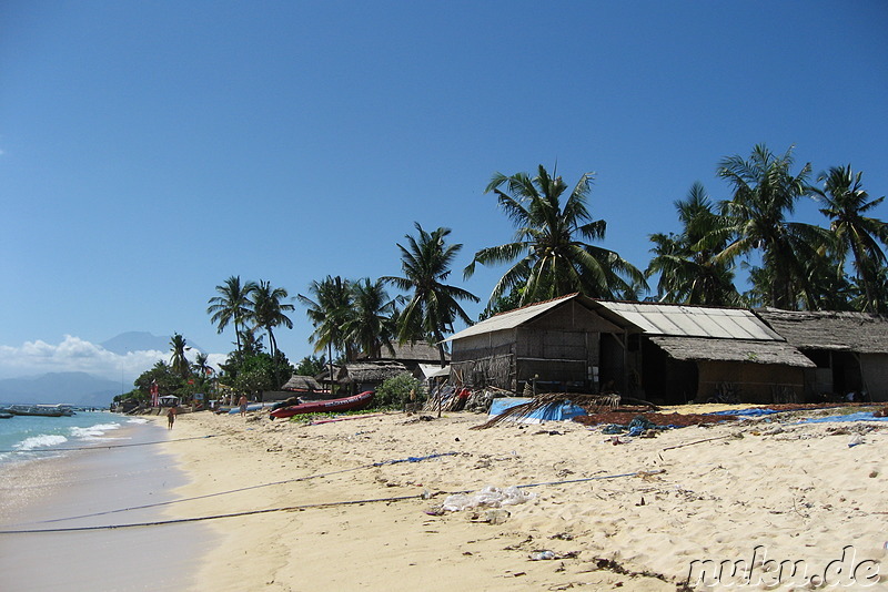 Jungutbatu und Pantai Selegimpak Strände auf Nusa Lembongan, Indonesien