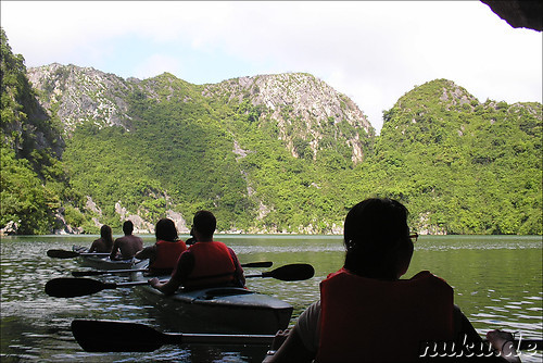 Kajaktour in Halong Bay, Vietnam