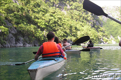 Kajaktour in Halong Bay, Vietnam