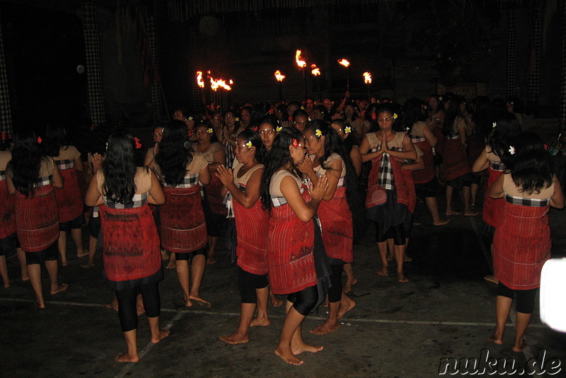 Kecak & Fire Dance - Indonesischer Tanz in Ubud, Bali