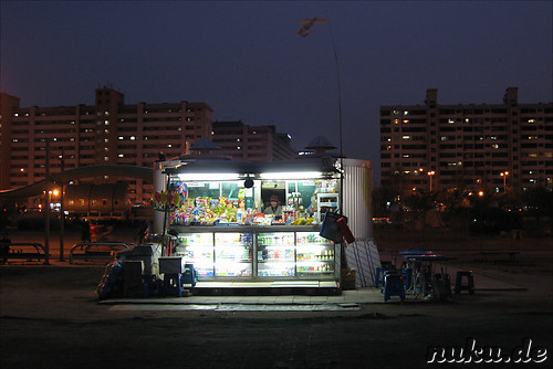 Kiosk am Han Fluss