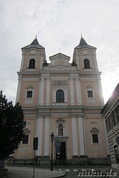 Kirche des Heiligen Laurencius und Dominikanerkloster in Klatovy, Tschechien