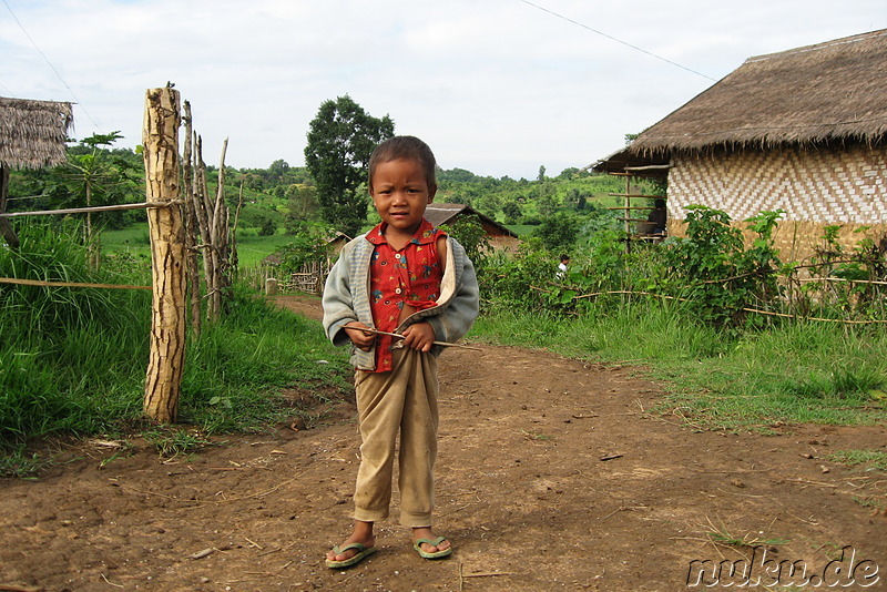 Kleiner burmesischer Junge