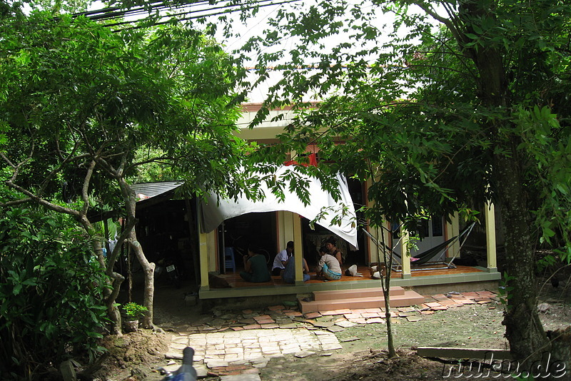 Kleines Haus auf An Binh Island