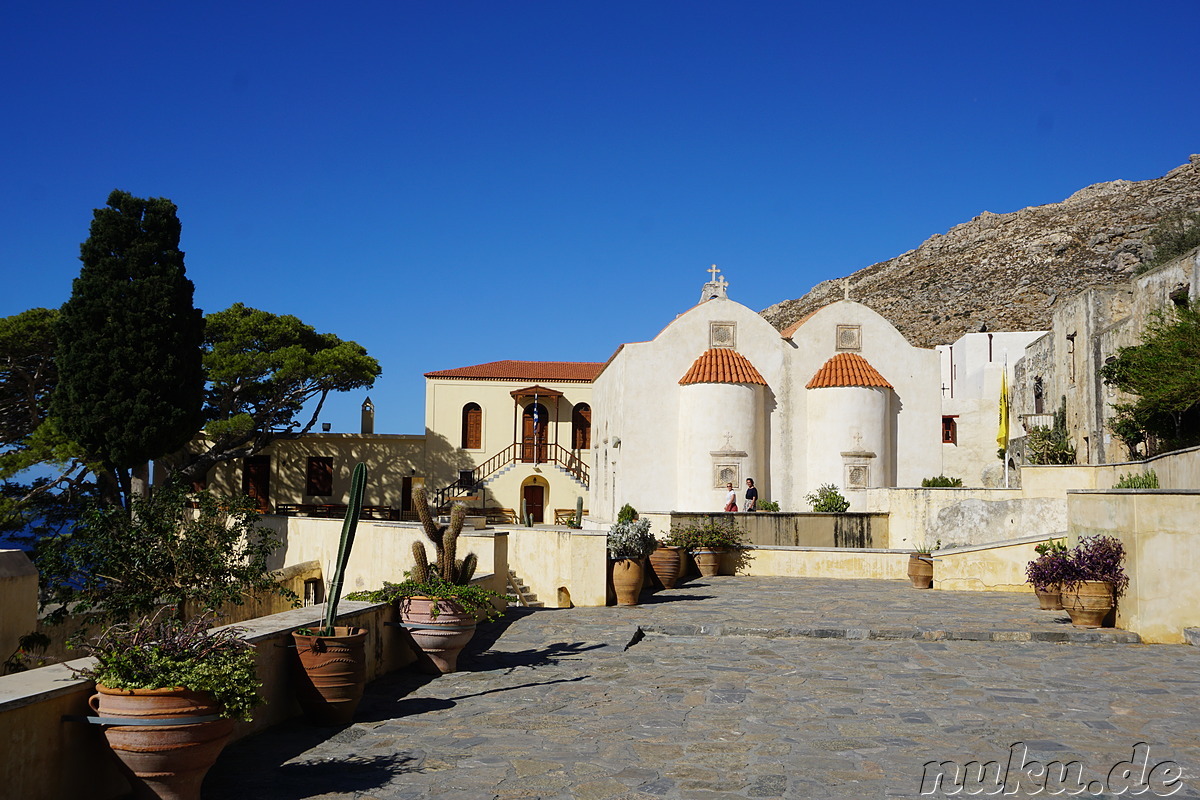 Kloster Moni Preveli Preveli, Kreta, Griechenland, Südeuropa Kreta 2017
