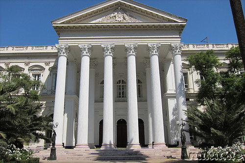 Kolonialbauten in Santiago de Chile