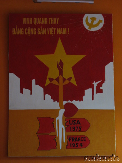 kommunistische Propaganda in Hanoi