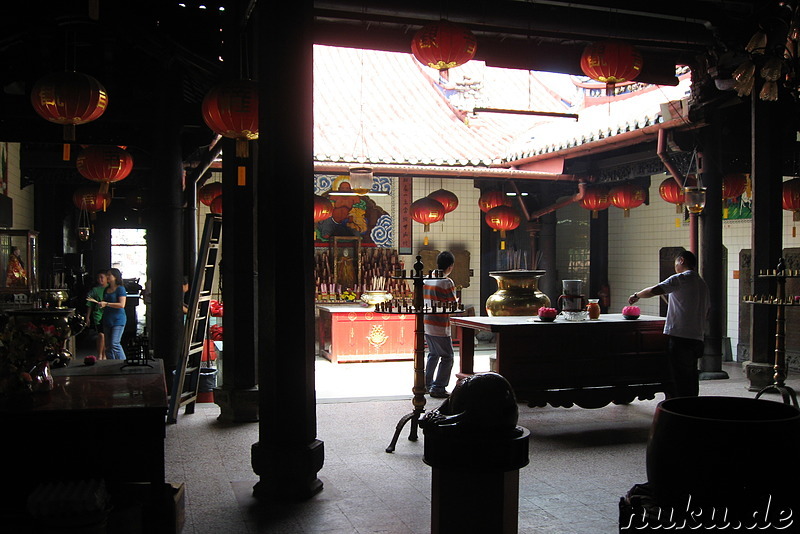 Kuan Yin Teng Tempel in Georgetown, Pulau Penang, Malaysia