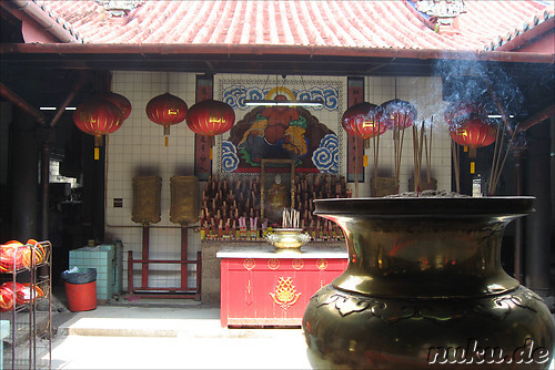 Kuan Yin Teng Tempel in Georgetown, Pulau Penang, Malaysia