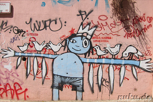 Kunst in Valparaiso, Chile
