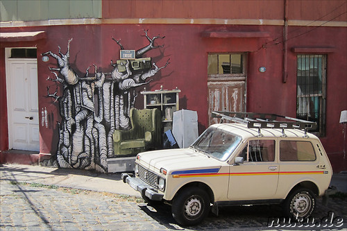 Kunst in Valparaiso, Chile