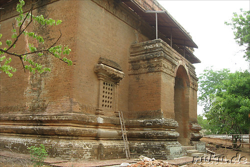 Kyauk Gu Ohnmin Cave - Tempelhoehle in Bagan, Myanmar