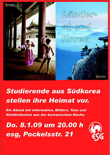 Laenderabend Korea in Braunschweig