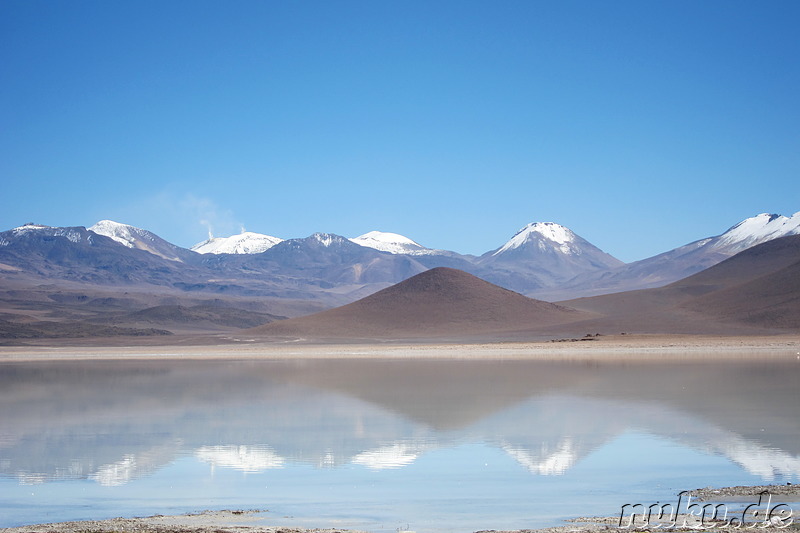 Laguna Blanca in Uyuni, Bolivien