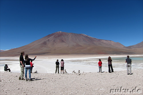Laguna Verde in Uyuni, Bolivien