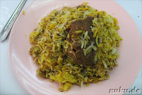 Lamm-Curry mit Reis