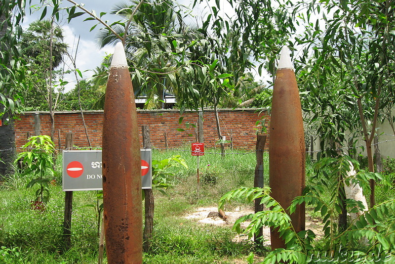 Landminen-Museum in Siem Reap, Kambodscha