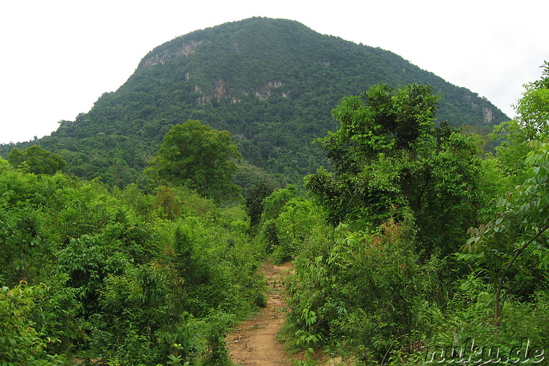 Landschaft in Luang Prabang