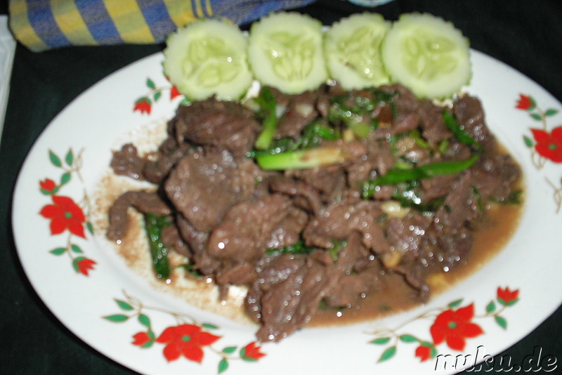 Laotische Küche: Fleisch