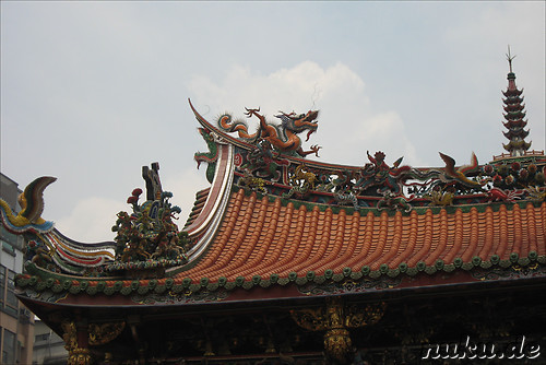 Longshan Tempel in Taipei, Taiwan