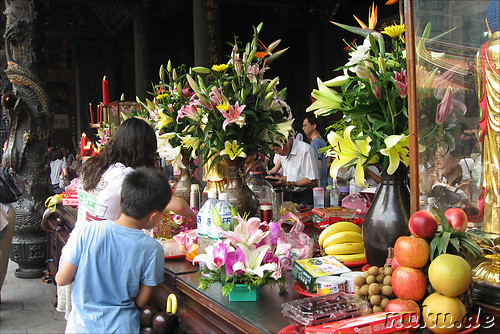 Longshan Tempel in Taipei, Taiwan